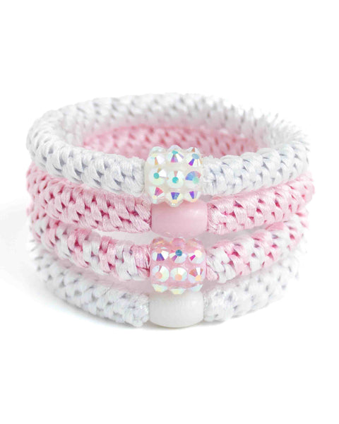 BANDITZ Combo - Baby Pink White Stras
