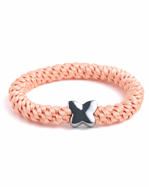 Charmz - Butterfly Peach (Silver)