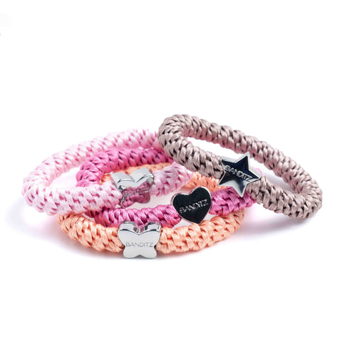 Charmz - Butterfly Peach (Silver)