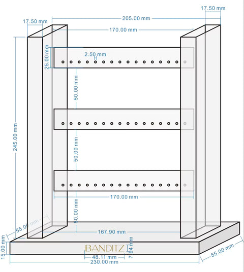 Acryl Staander Earringz