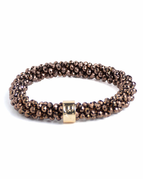 BEADZ - Brown Dark (RVS Gold)