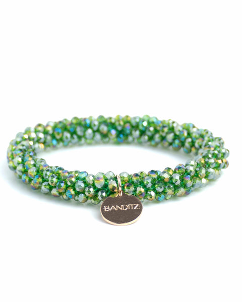 BEADZ - Green Gloss (gold charm)