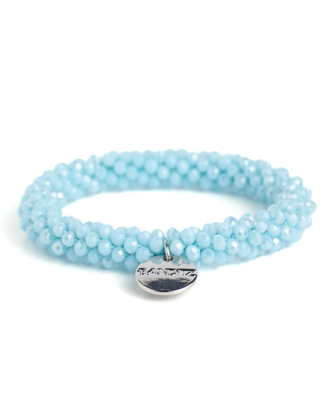 BEADZ - Ice Blue (Silver charm)