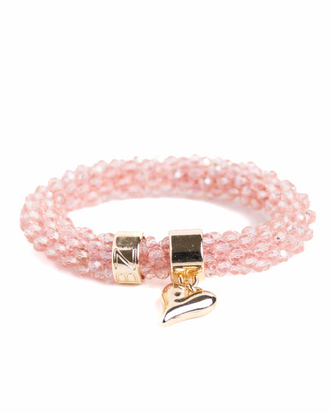 BEADZ LUX - Heart Baby Pink