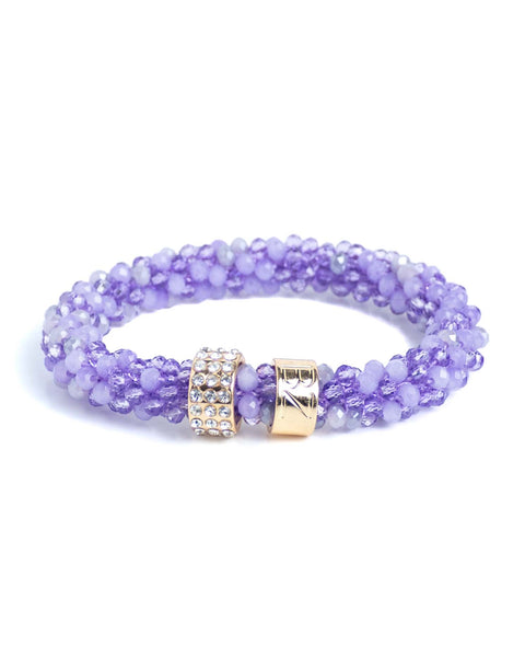 BEADZ LUX - Lavendel Mix (RVS Gold)