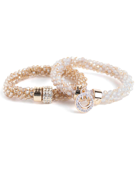 BEADZ LUX SET - Champagne Smiley