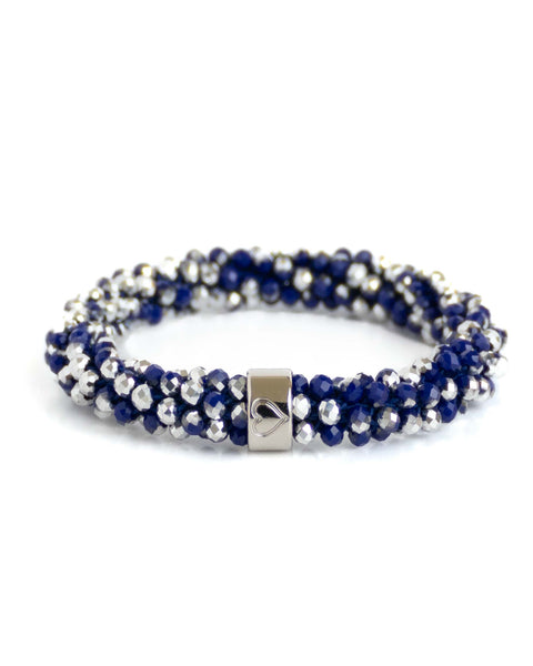 BEADZ - Dark Cobalt Blue Silver (Silver)