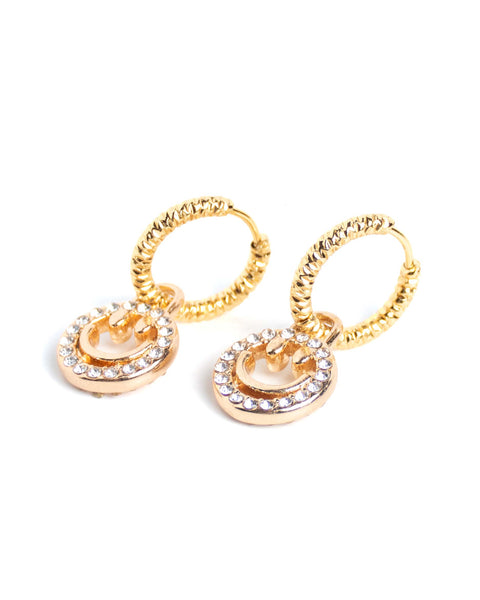 EARRINGZ -   Smiley Texterud Hoopz 12mm